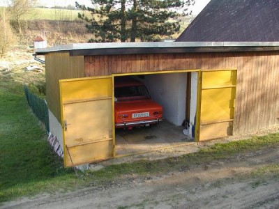 new garage for Orange car