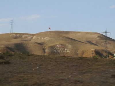 Turkey,co dodat,všude půlměsíc