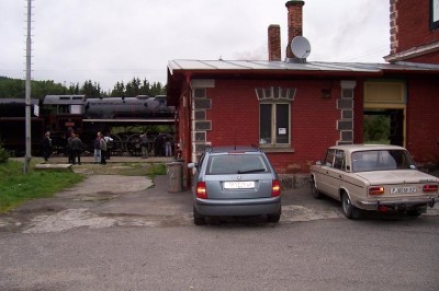 Parking u vesnického bánhofu